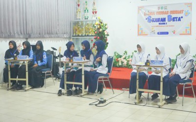 Lomba Cerdas Cermat Skawan Beta Season 3 Meriahkan HUT SMK Negeri 1 Kotabaru ke-62