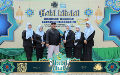 Partisipasi SMKN 1 Kotabaru dalam Acara Halal Bihalal PT. Arutmin Indonesia