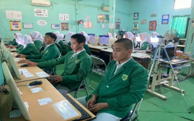 SMKN 1 Kotabaru Laksanakan Tes Kemampuan Akademik (TKA) bagi Siswa-Siswi Kelas XII