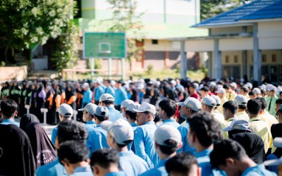 SMKN 1 Kotabaru Gelar Upacara Hari Kesaktian Pancasila 2025