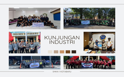 SMKN 1 Kotabaru Laksanakan Kunjungan Industri Sesuai Kompetensi Keahlian